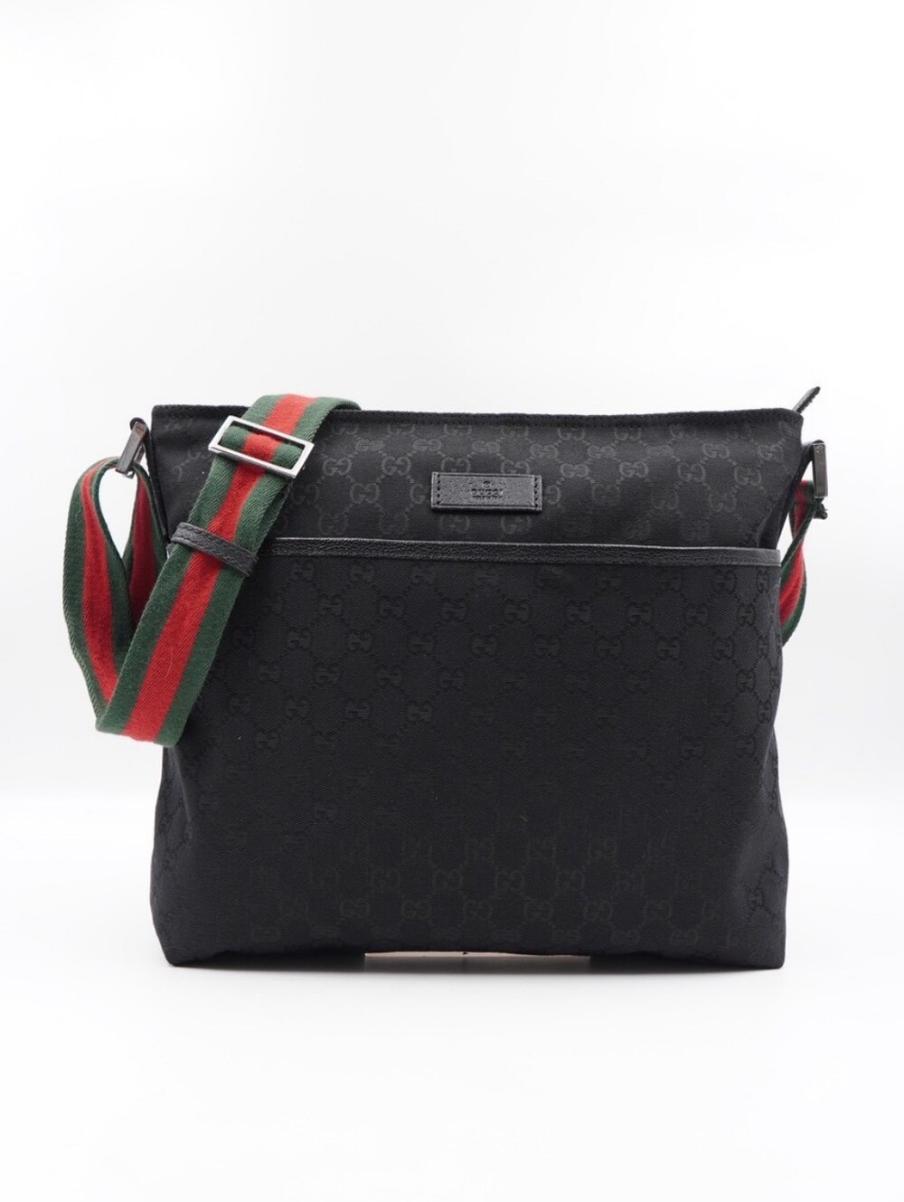 CM13 💗 GUCCI GG Monogram Sherry Line Messenger Bag